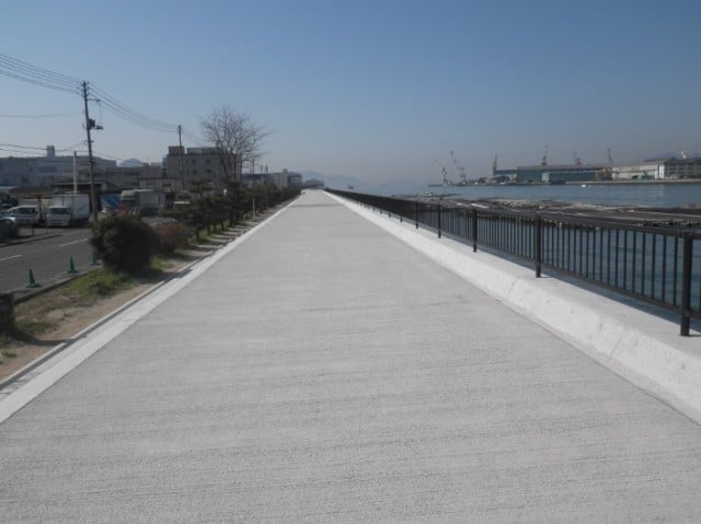 広島港海岸中央地区（吉島）堤防（改良）築造工事